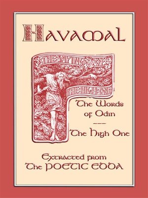 cover image of Havamal--The Sayings of Odin